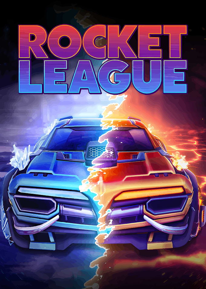 Rocket League Game Cover Art