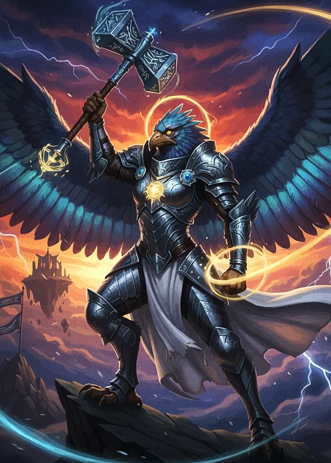 Eagle Warrior Hammer