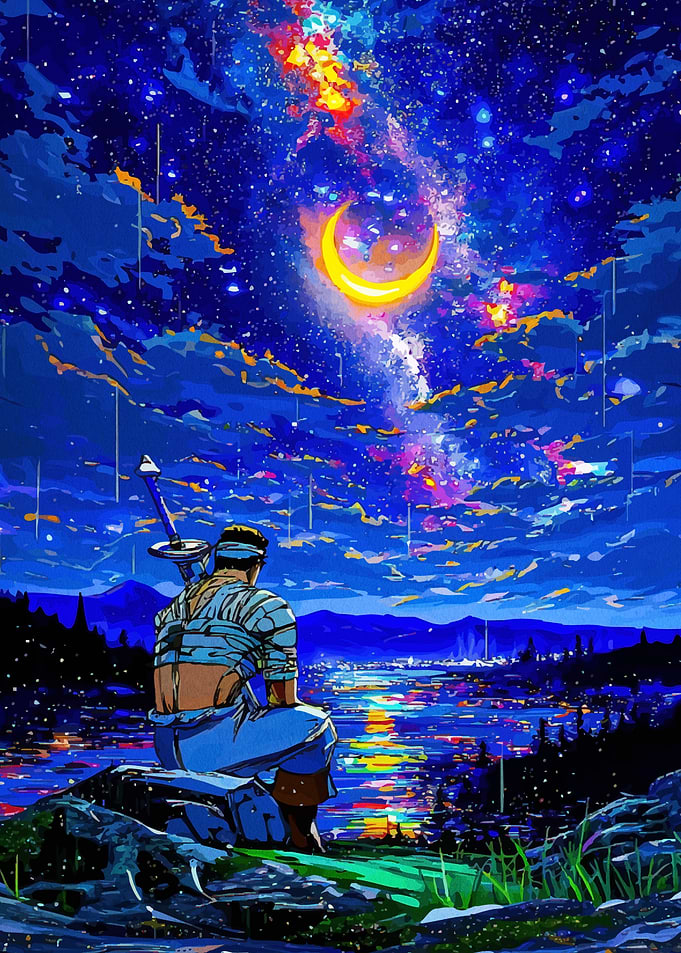 Contemplative Warrior Celestial Sky