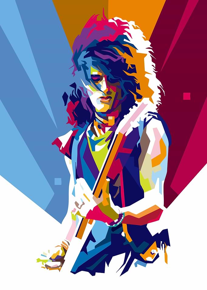 Joe PerryPop Art Style