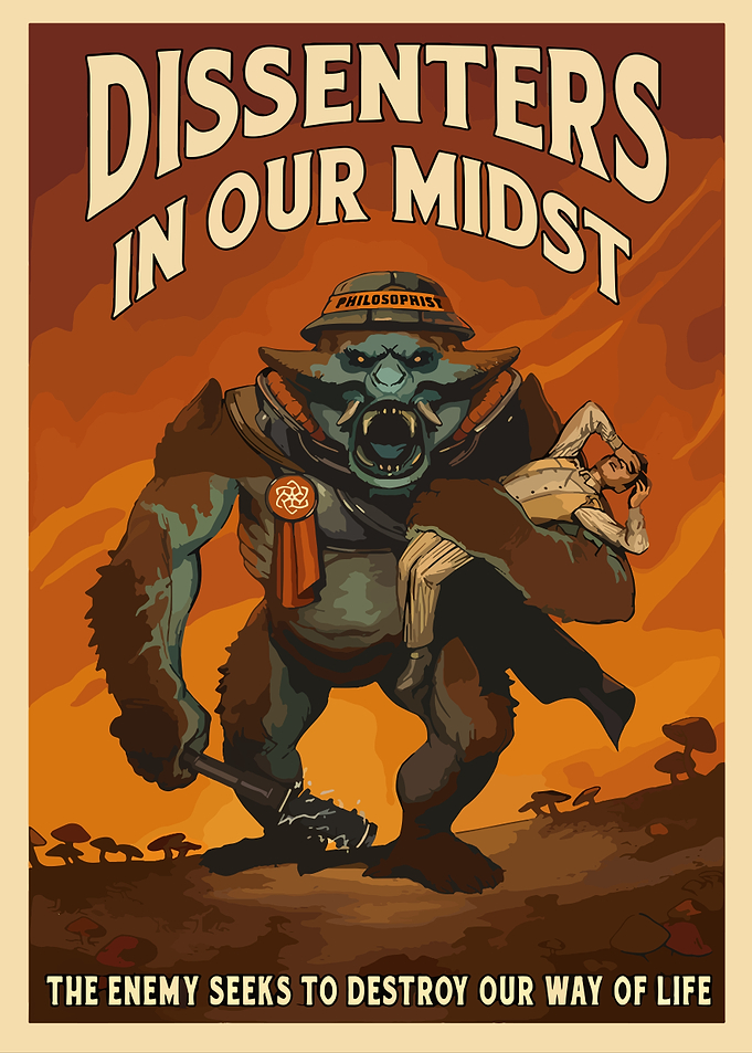 Dissenters Our Midst Poster