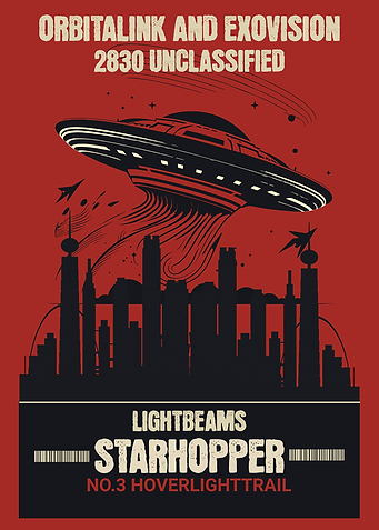 Orbitalink and Exovision Starhopper Poster