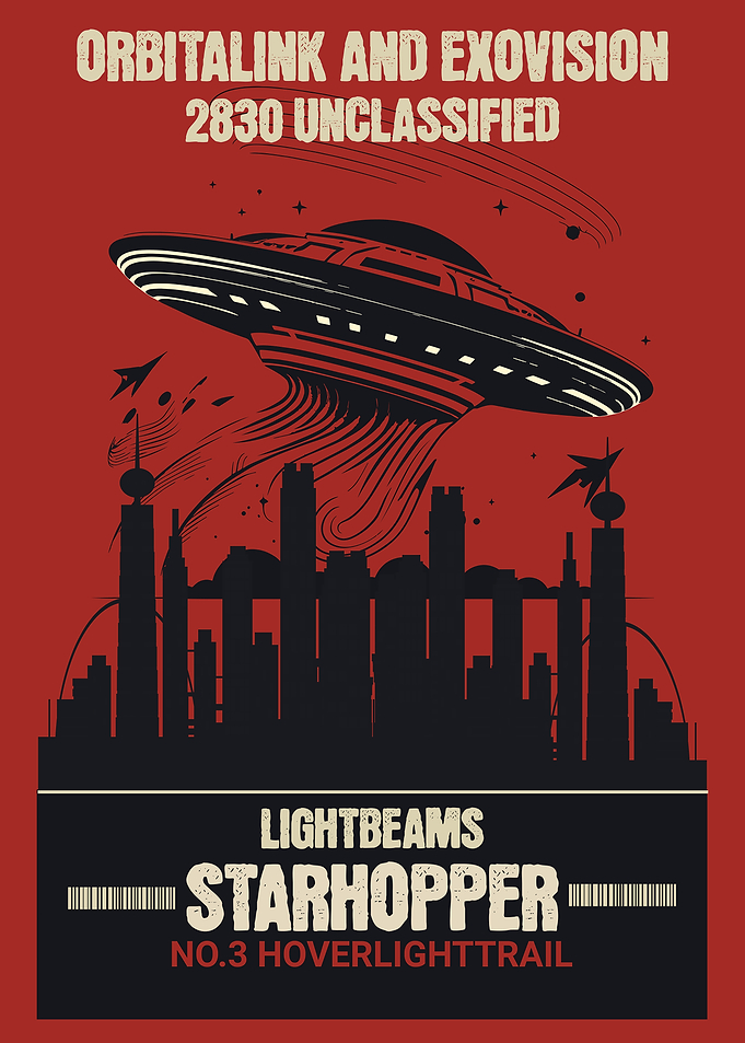 Orbitalink and Exovision Starhopper Poster