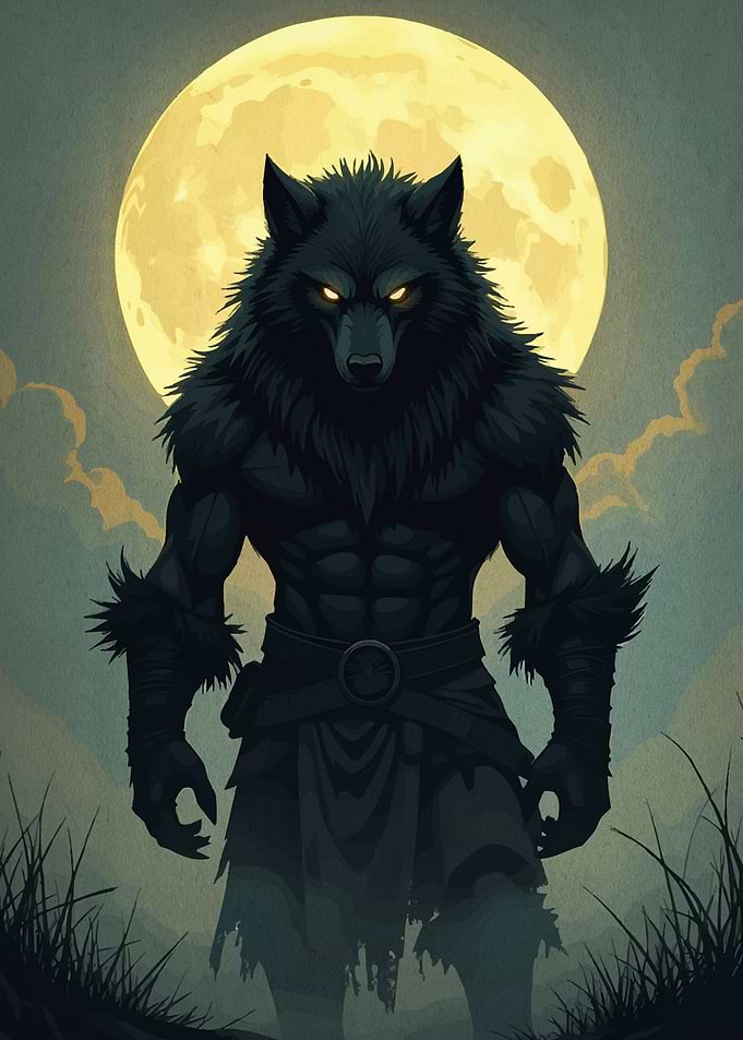 Werewolf moonlight