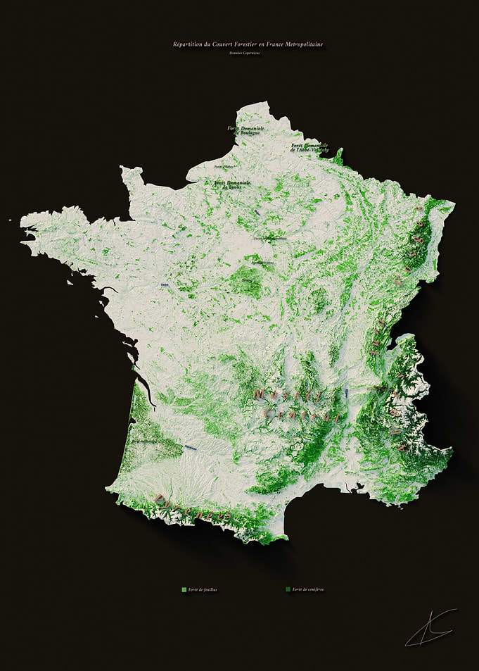 Massifs forestiers Français