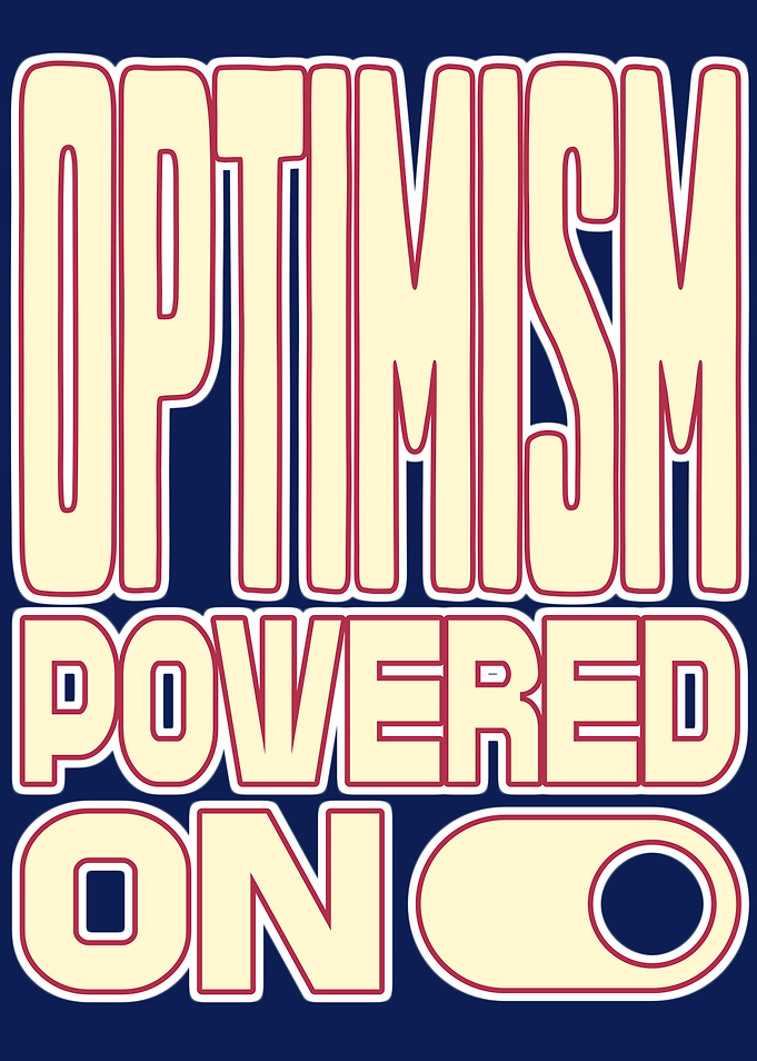 Optimism Powered On Graphic