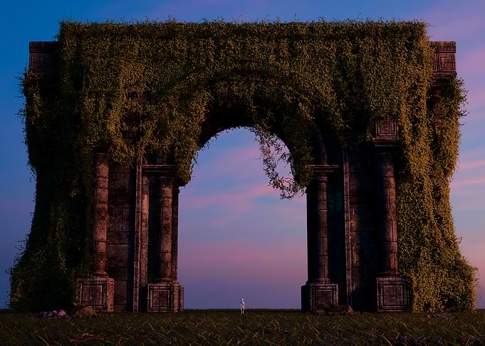 Overgrown Archway