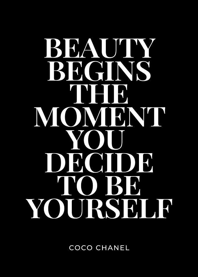 Beauty Begins Quote by Coco Chanel
