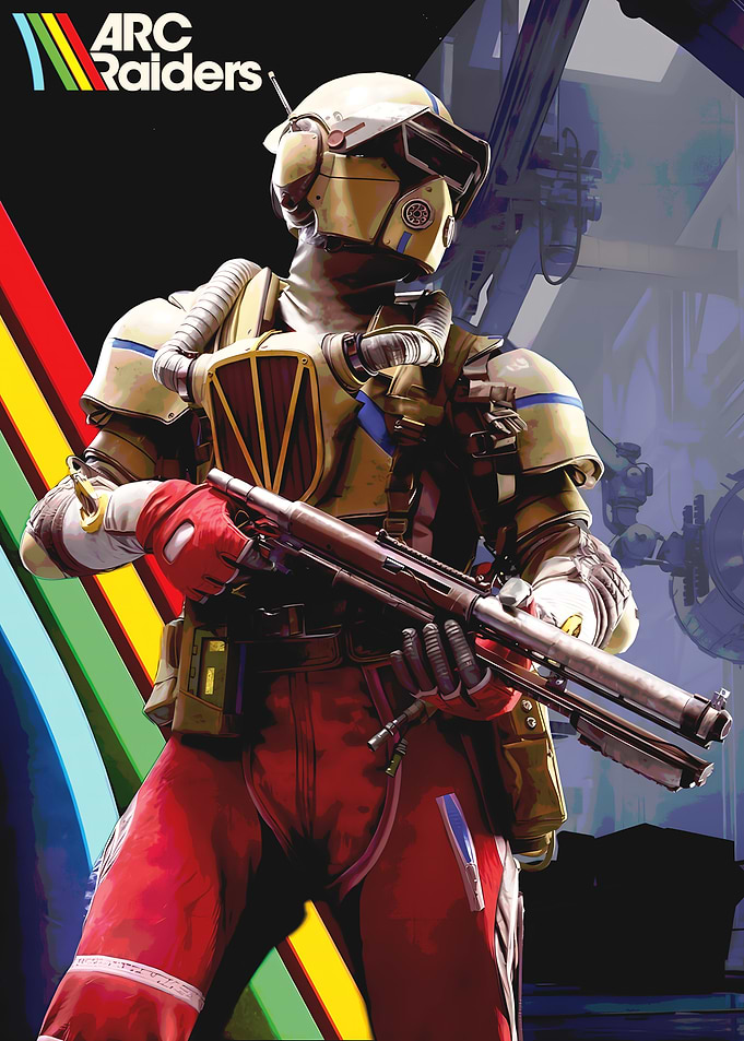 ARC Raiders Character with Weapon