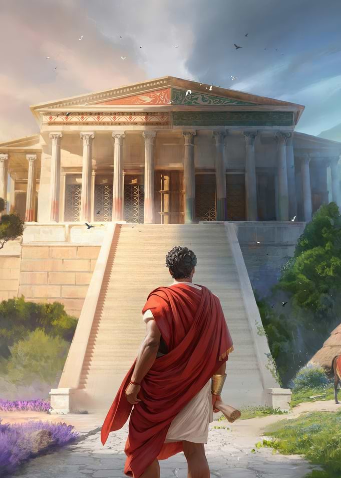 Roman Temple Ascent