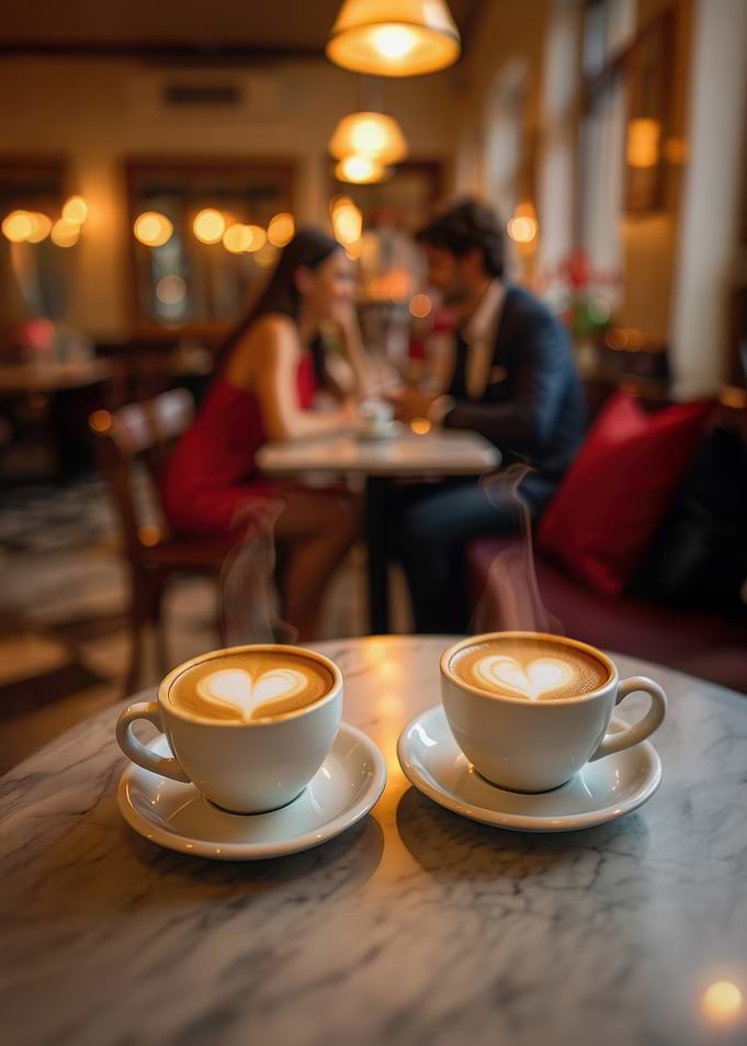 Romantic Coffee Date