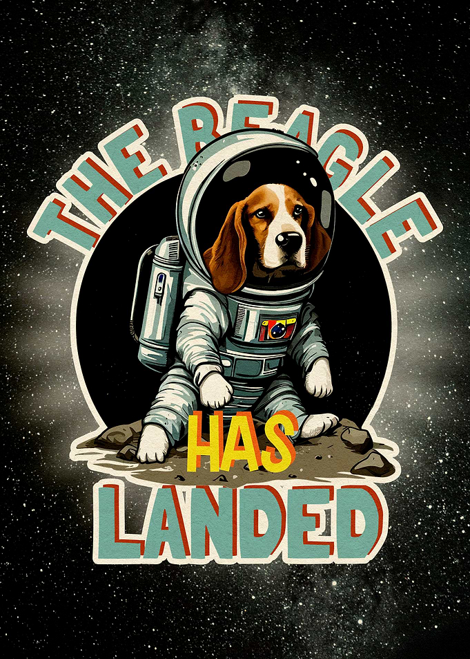 Beagle Astronaut Has Landed