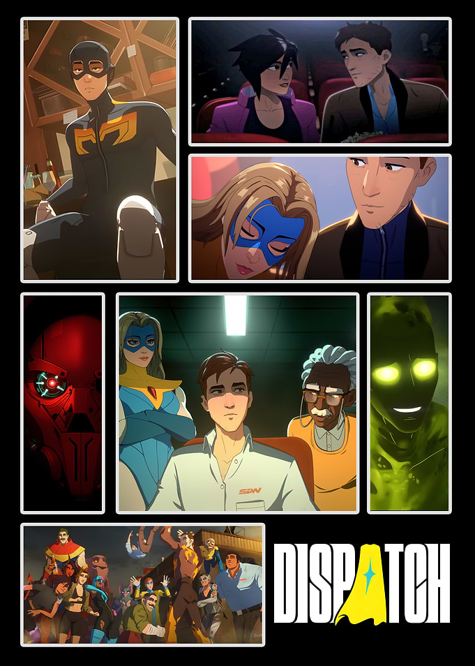 Dispatch Animated Series Collage