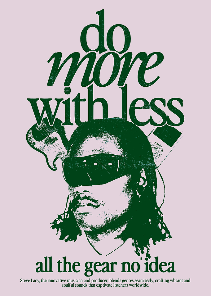 Steve Lacy: Do More With Less