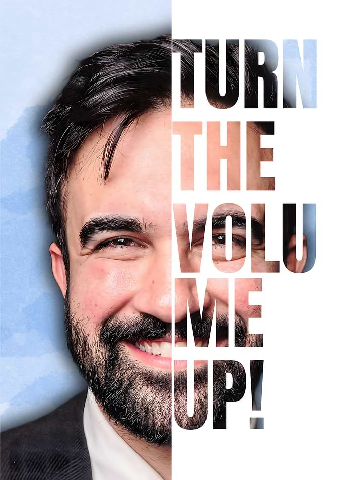 Turn the Volume Up Portrait
