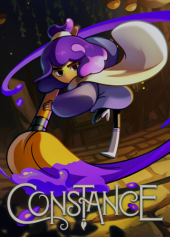 Constance: Character with Paintbrush