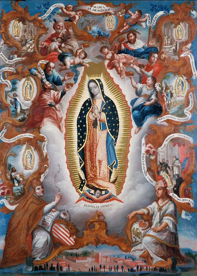 Our Lady of Guadalupe Painting