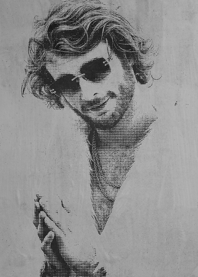 Yung Gravy Halftone Poster