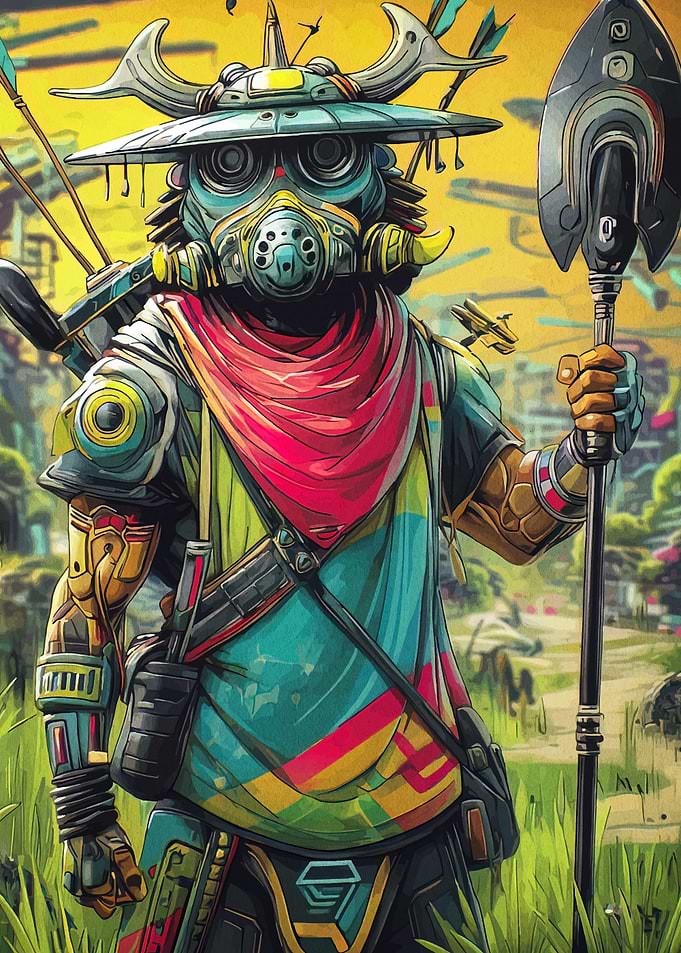 Bloodhound Apex Legends Character Art