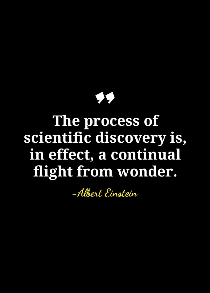 Einstein Quote: Scientific Discovery