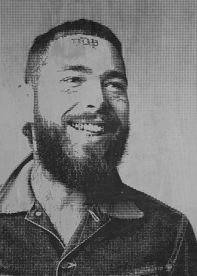 Post Malone Halftone Poster