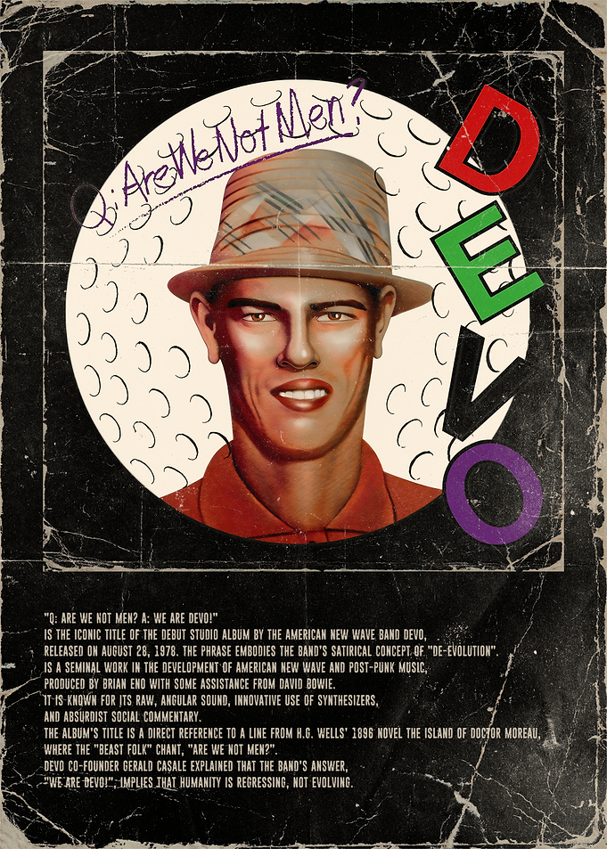DEVO - Are We Not Men?