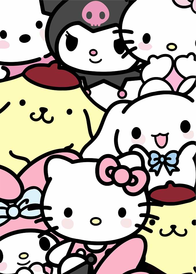 Sanrio Characters Collage