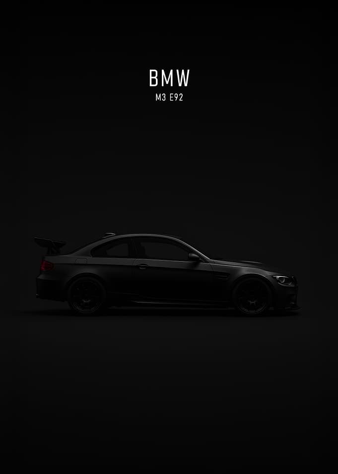 BMW M3 E92 Dark Minimalist