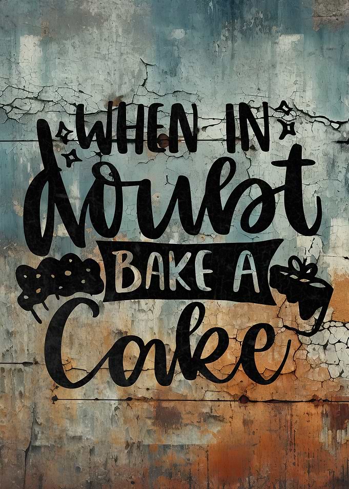 When in Doubt, Bake a Cake