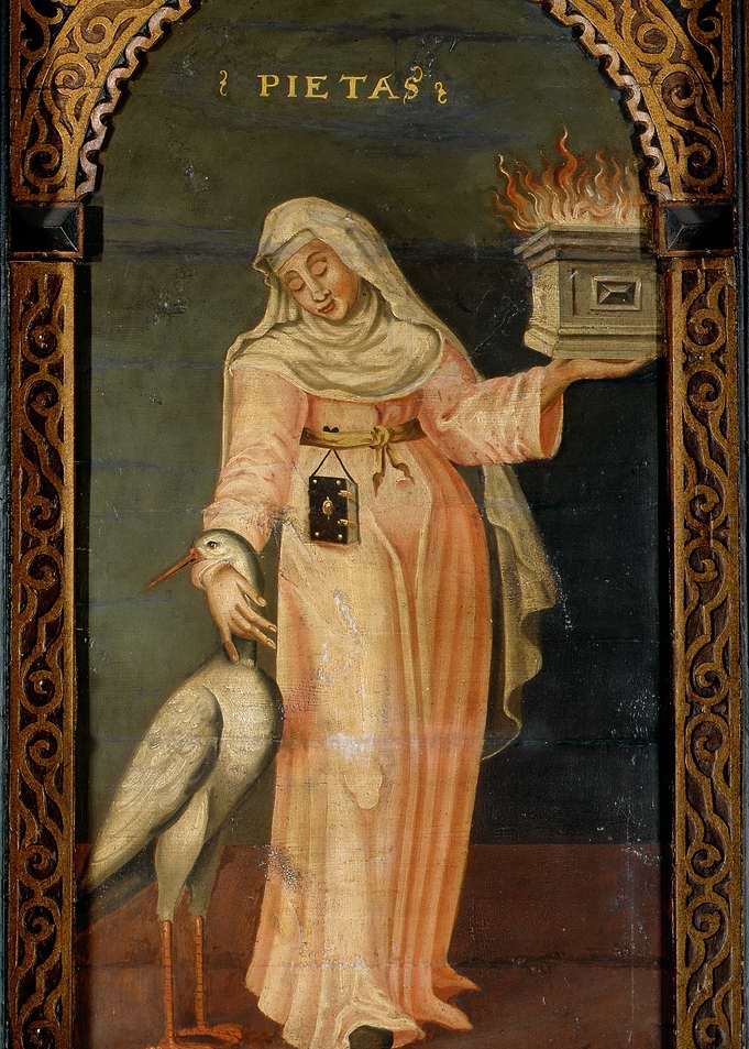 Pietas Allegorical Painting