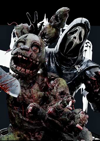 Horror Mashup: Springtrap and Ghostface