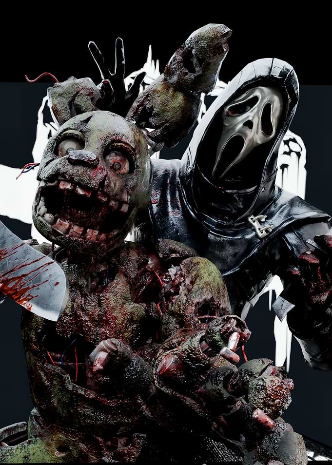 Horror Mashup: Springtrap and Ghostface