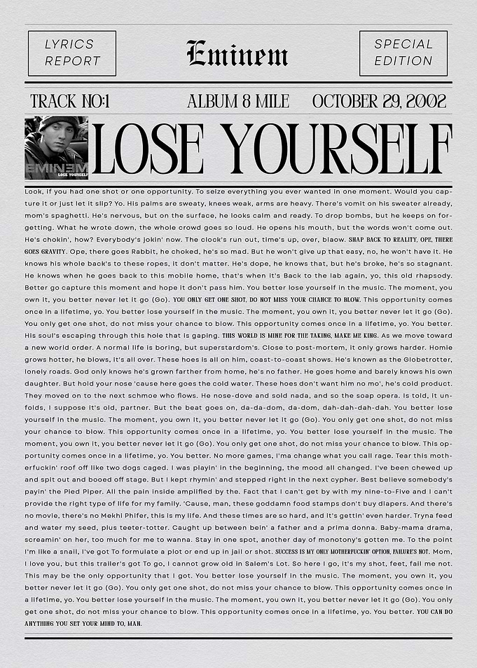 Eminem - Lose Yourself