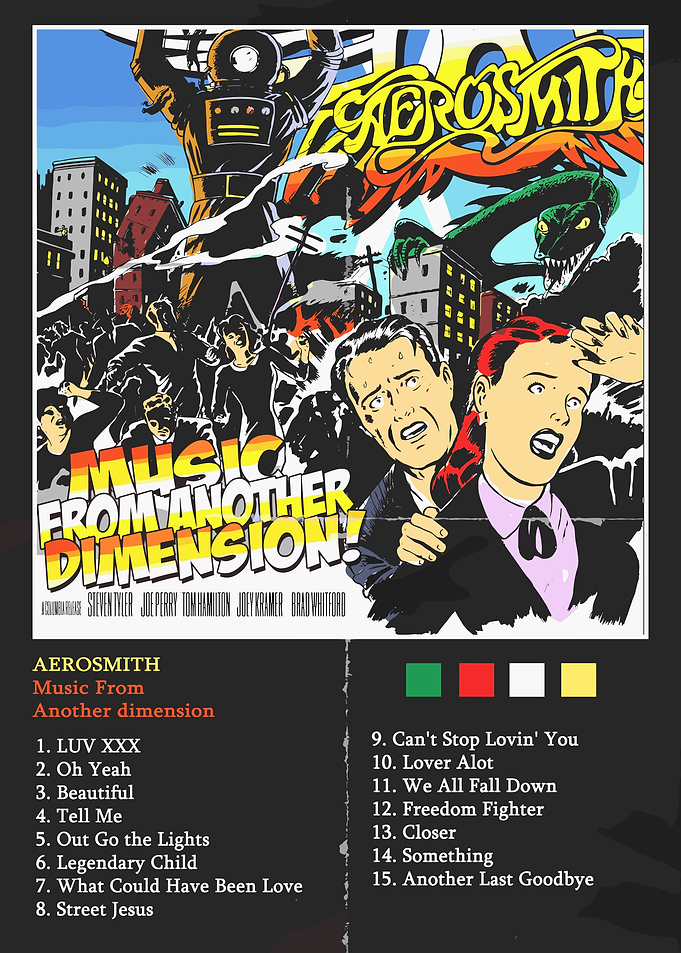 Aerosmith Music From Another Dimension Album
