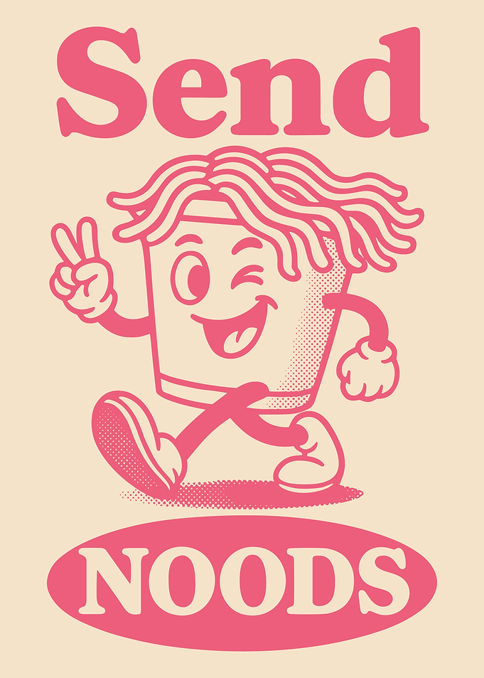 Send Noods Cartoon