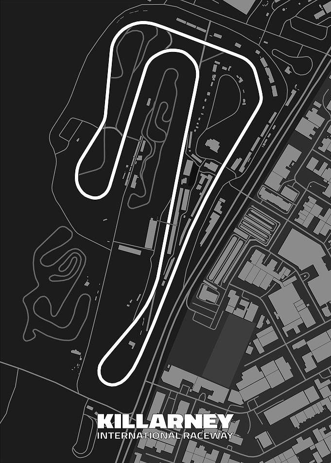 Killarney International Raceway Track Map