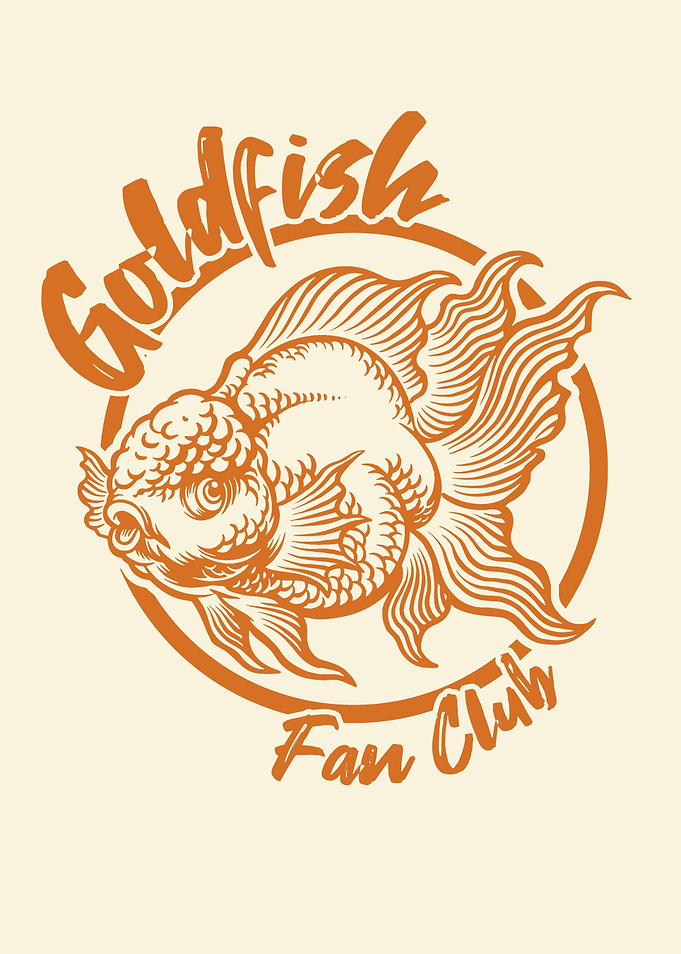 Goldfish Owner Fish Room Poster