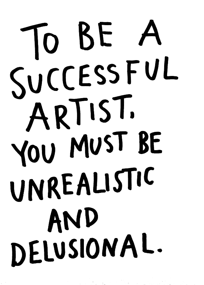 Artist Success Quote