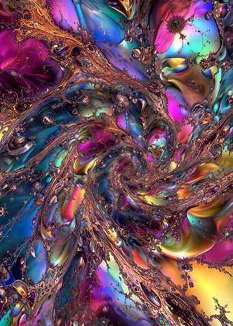 Colorful Abstract Swirl