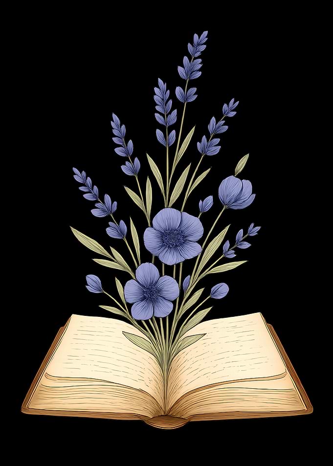 Floral Book Illustration