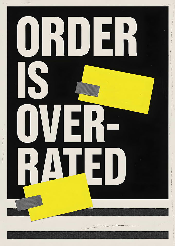 Order is Overrated Poster
