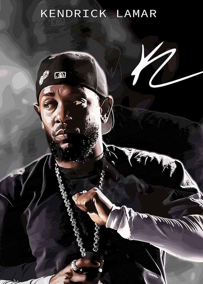 Kendrick Lamar Portrait