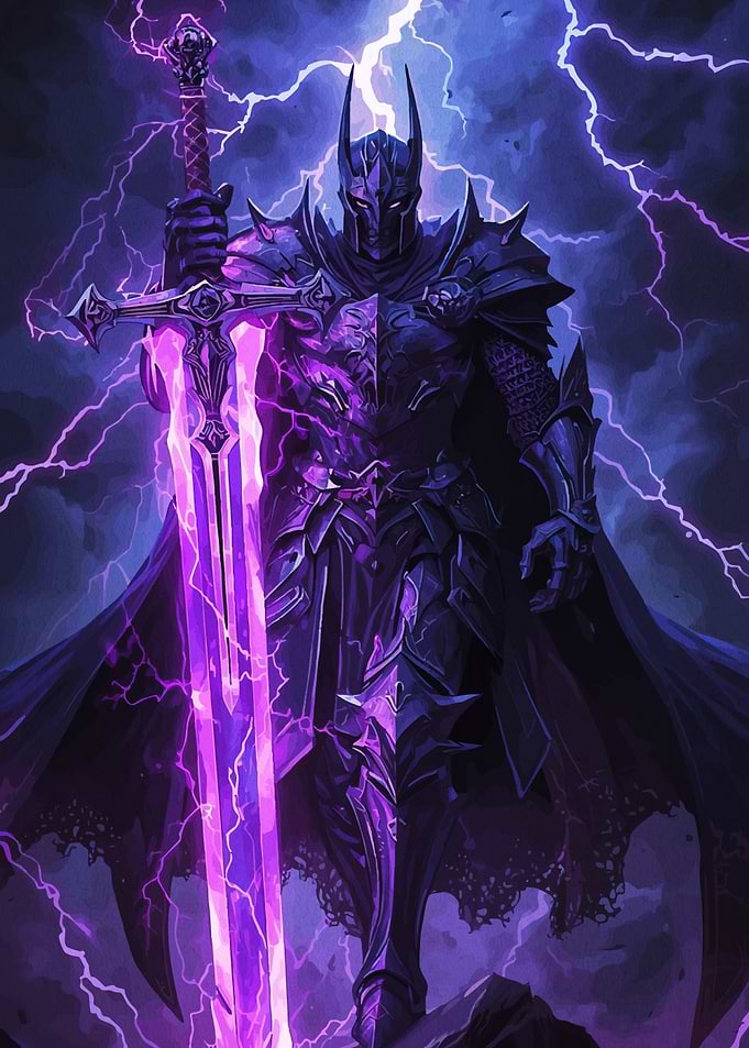 Dark Knight Lightning Sword