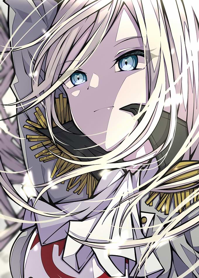 Anime Girl in Military Uniform