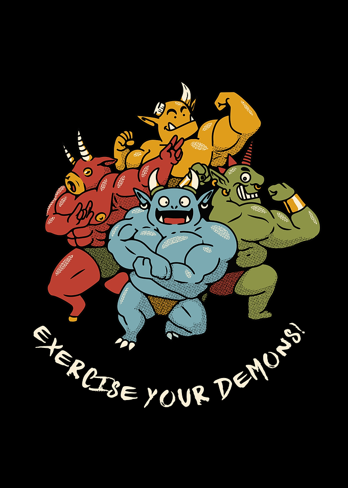 Exercise Your Demons Fit Bodybuilding Gym