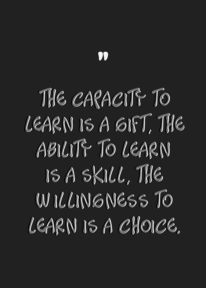 Learning Capacity Quote
