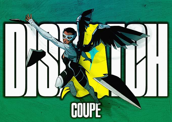 Dispatch Coupe Comic Book Cover Art