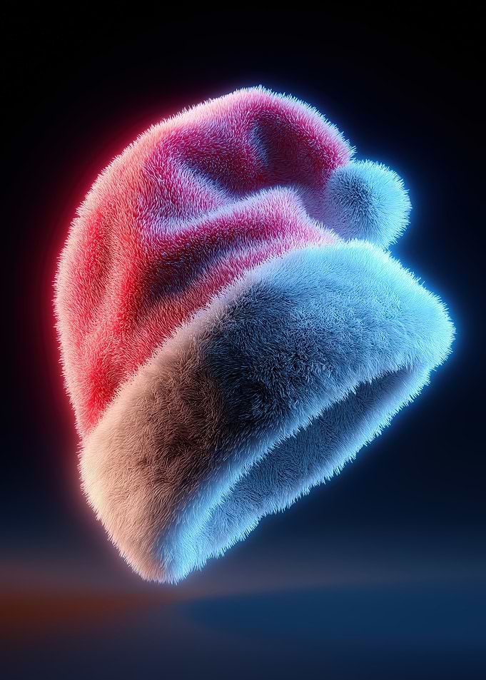 Glowing Santa Hat