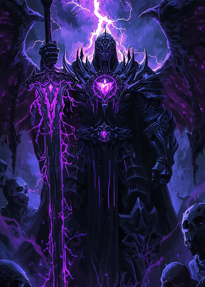 Dark Knight Lightning Sword