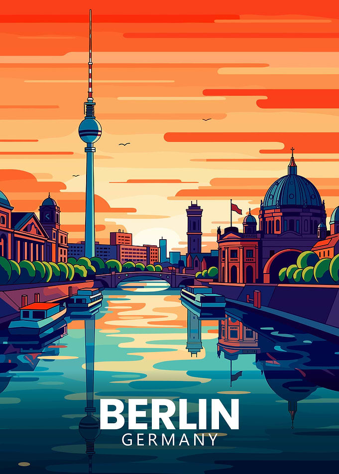 Berlin, Germany Cityscape Travel